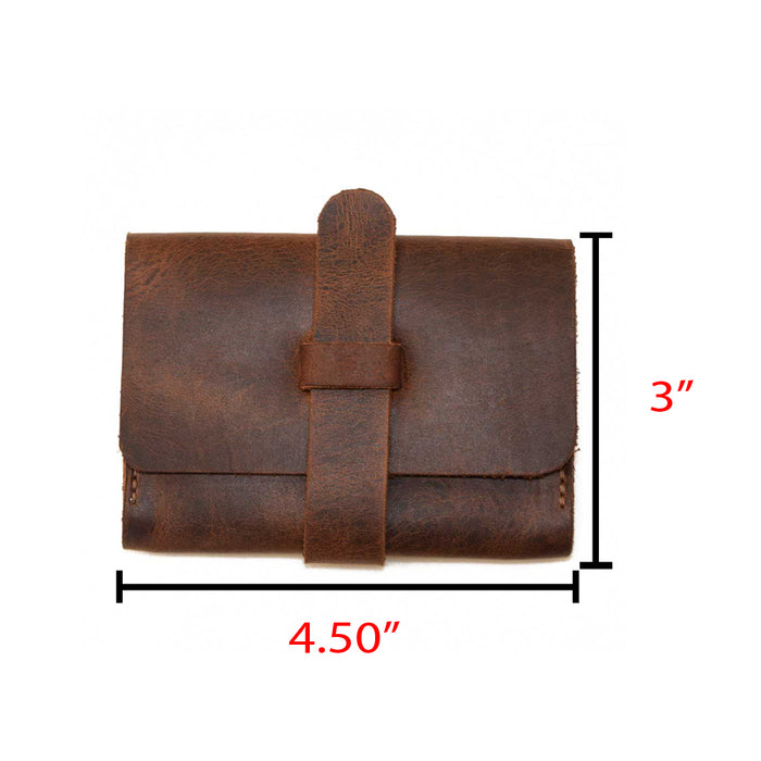 Fastening Belt Card Holder - Stockyard X 'The Leather Store'