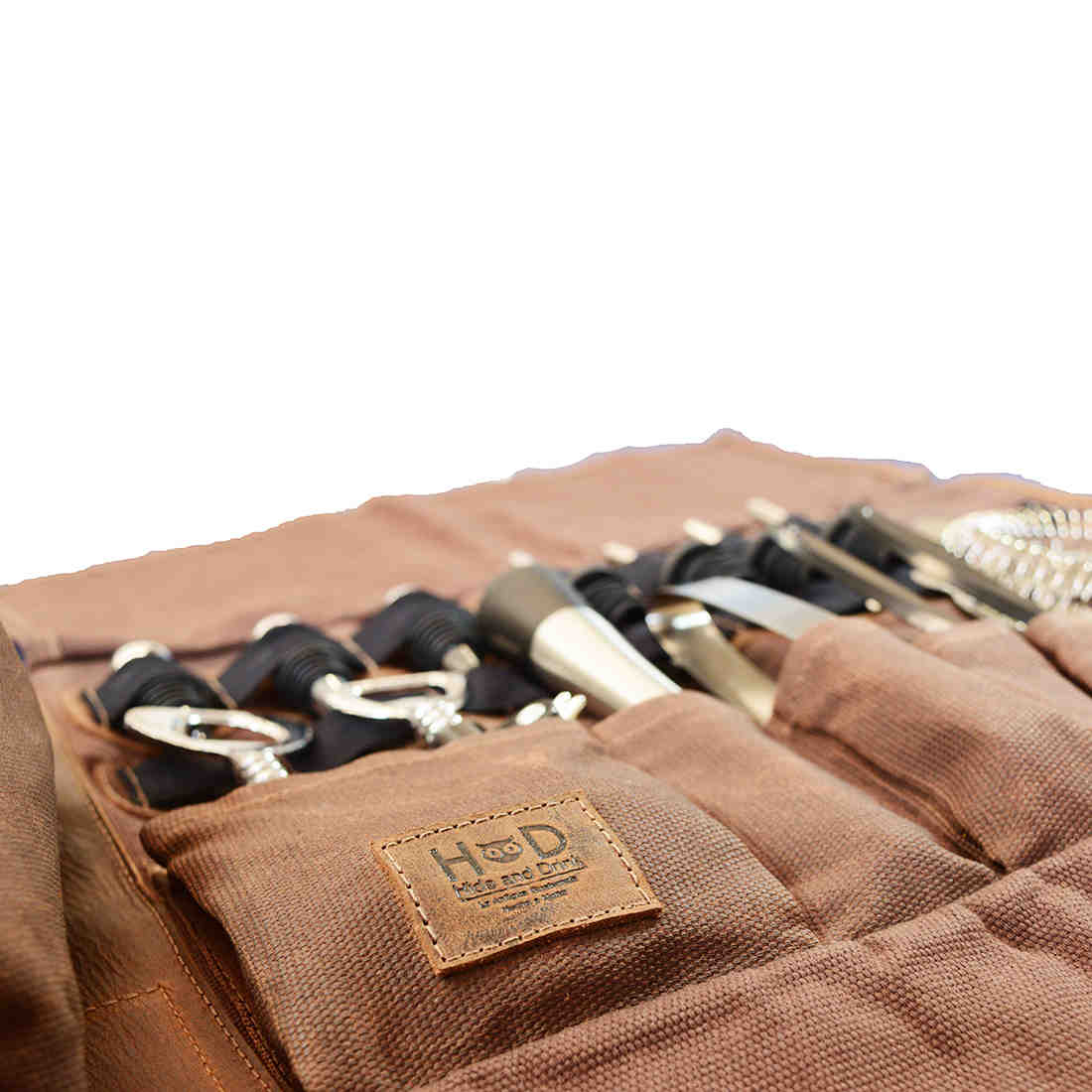 Bartender Tool Roll (Tools Not Included) - Stockyard X 'The Leather Store'