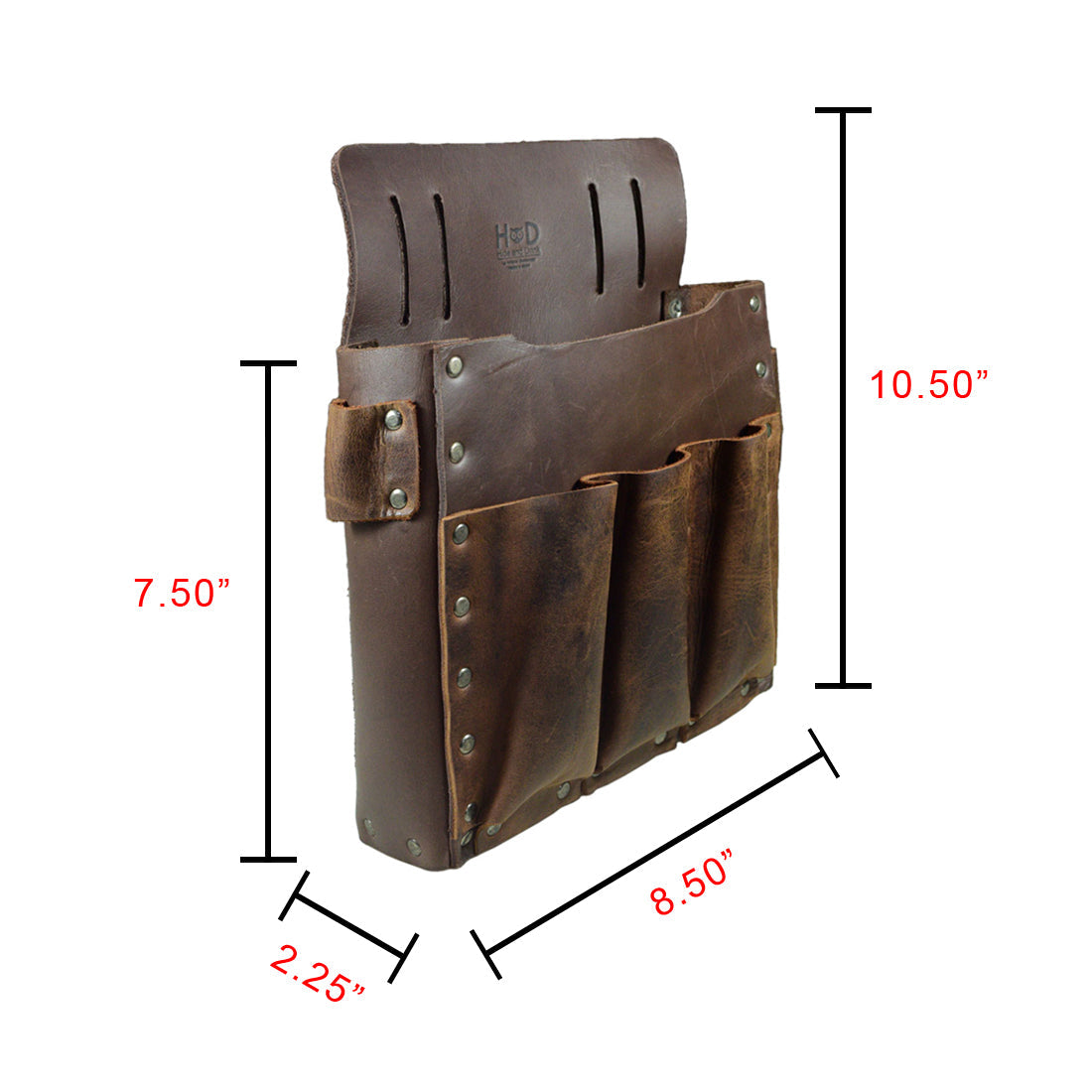 3 Pocket Tool Bag XL - Stockyard X 'The Leather Store'