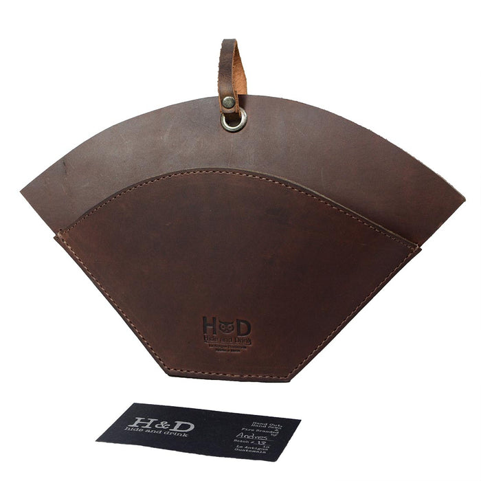 Coffee Filter Holder With Strap - Stockyard X 'The Leather Store'