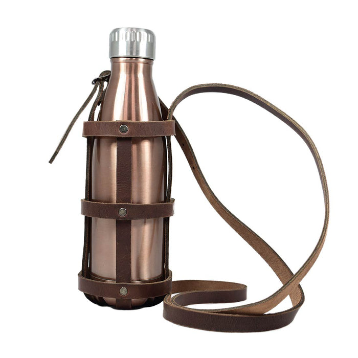Water Bottle Holder - Stockyard X 'The Leather Store'
