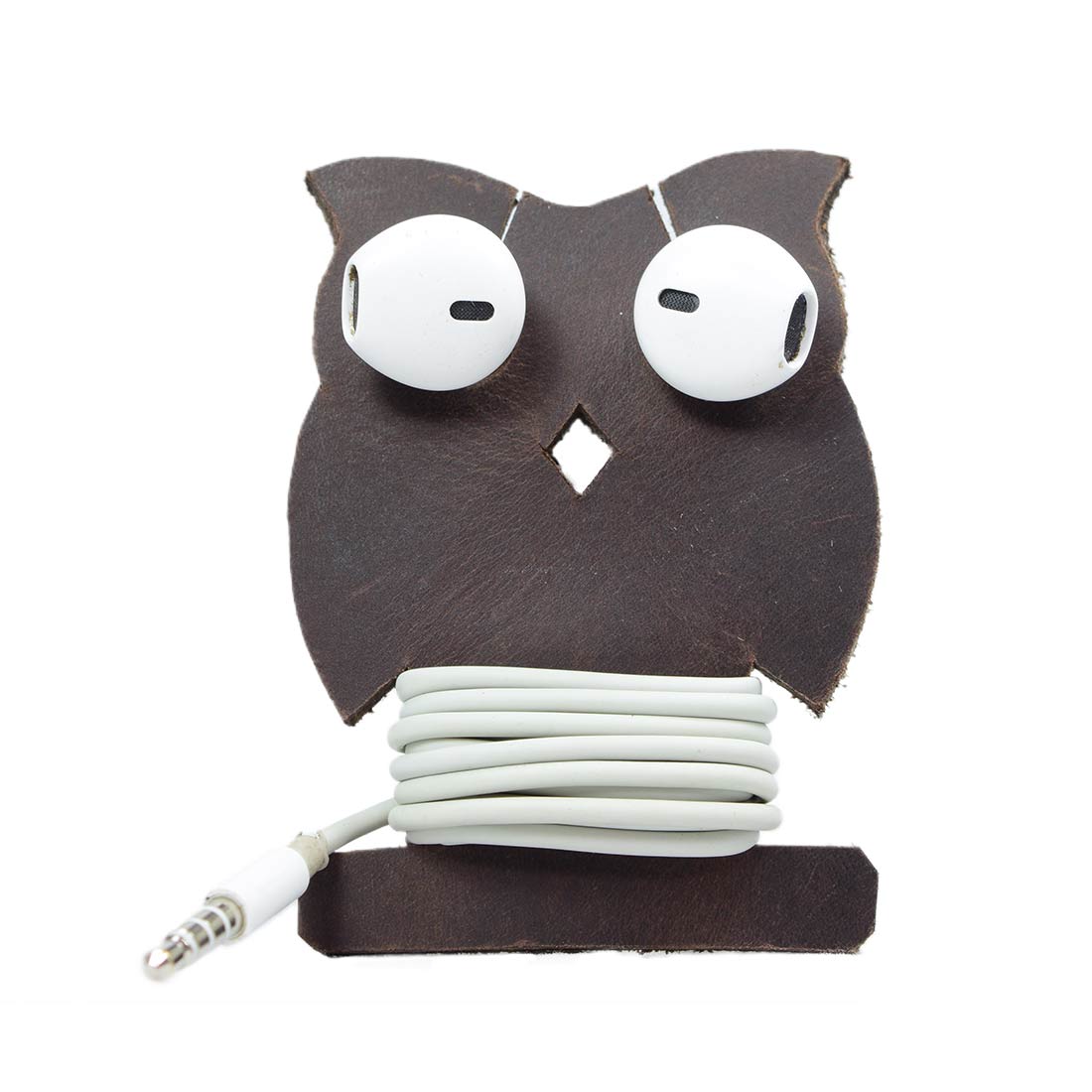 Owl Earphone Wrap - Stockyard X 'The Leather Store'