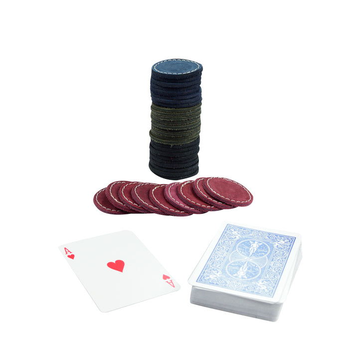 Poker Chips (Set of 100) - Stockyard X 'The Leather Store'