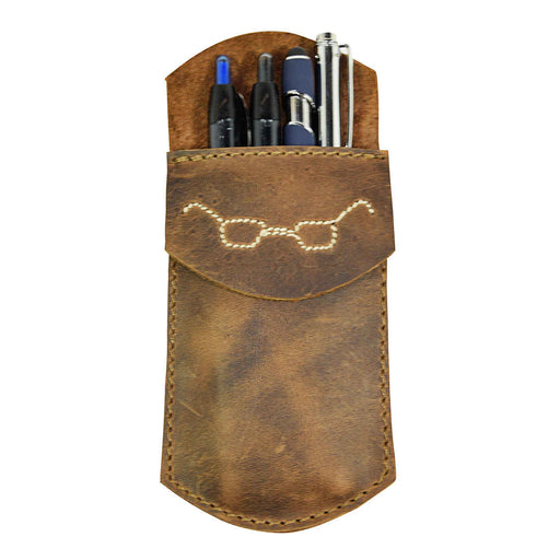 Pen Pocket Stitched Designs - Stockyard X 'The Leather Store'