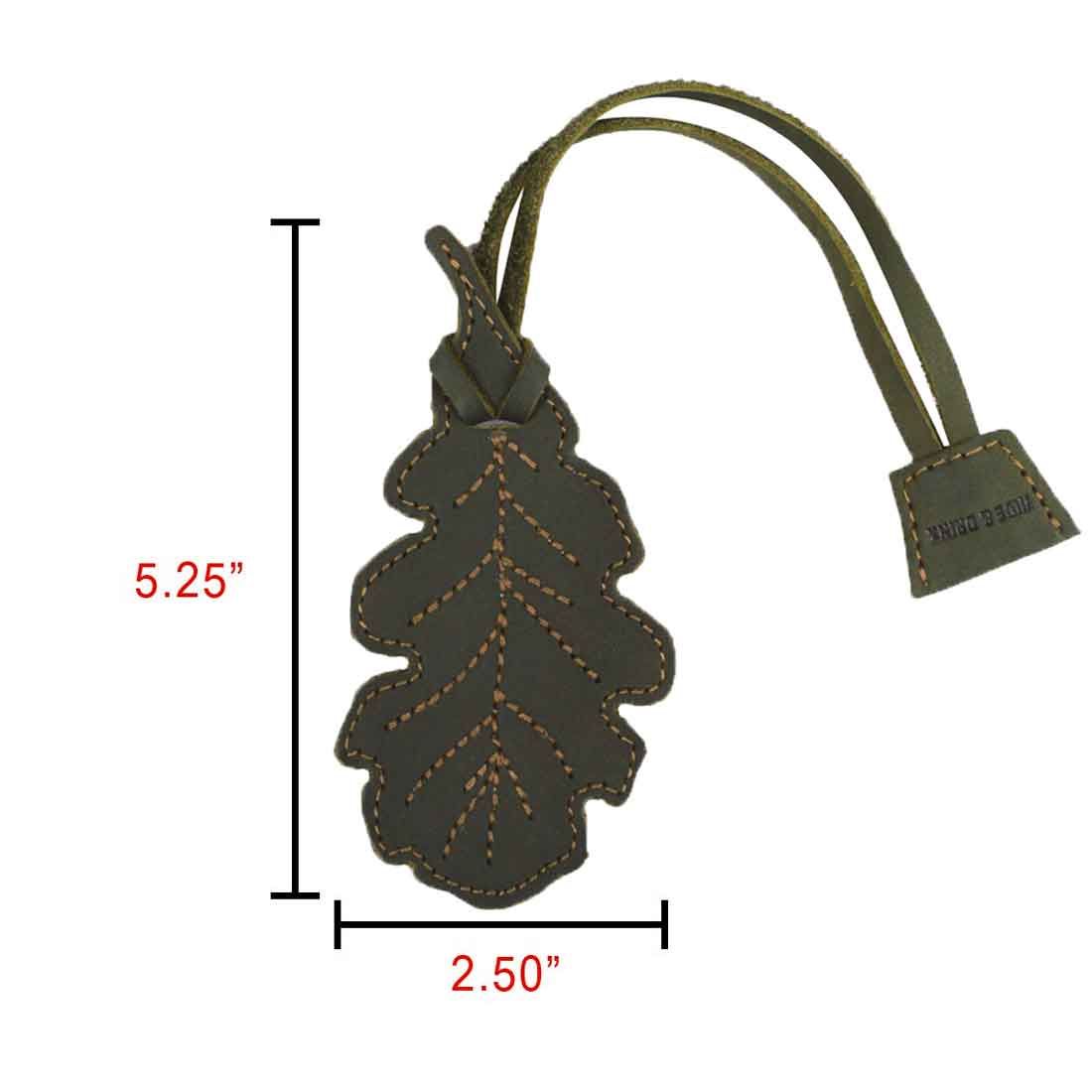 Leaf Luggage Tag - Stockyard X 'The Leather Store'