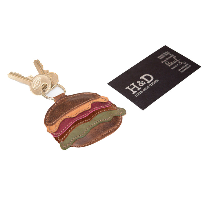Hamburger Keychain
