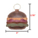 Hamburger Keychain - Stockyard X 'The Leather Store'