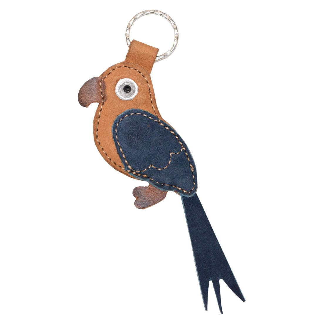 Keychain Macaw - Stockyard X 'The Leather Store'