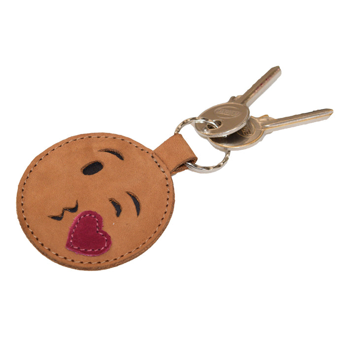 Kiss Emoji Keychain