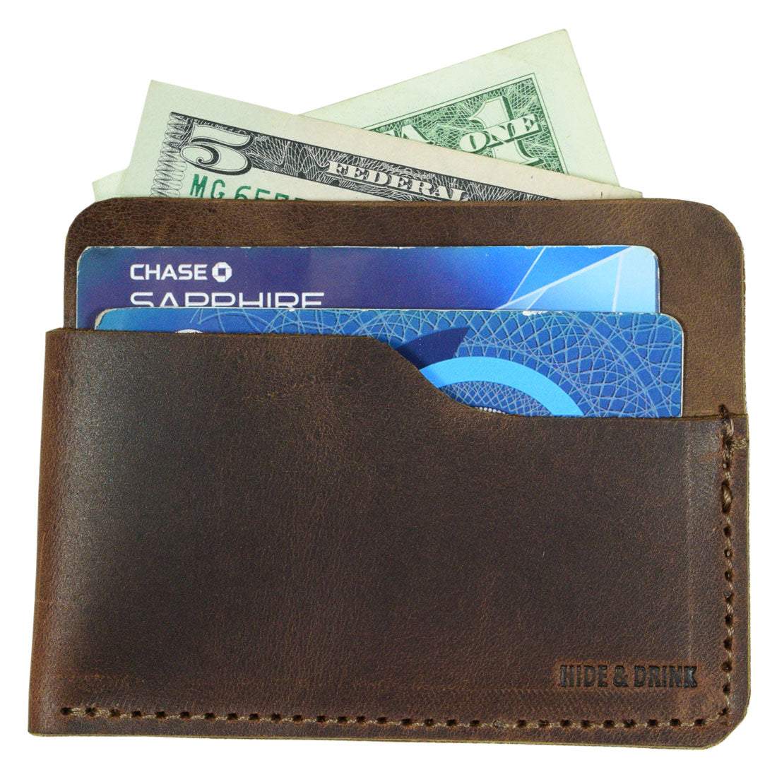 Slim Folder Wallet - Stockyard X 'The Leather Store'