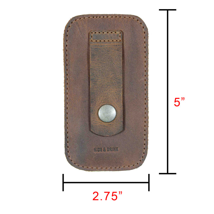 Slim Coin Pouch - Stockyard X 'The Leather Store'