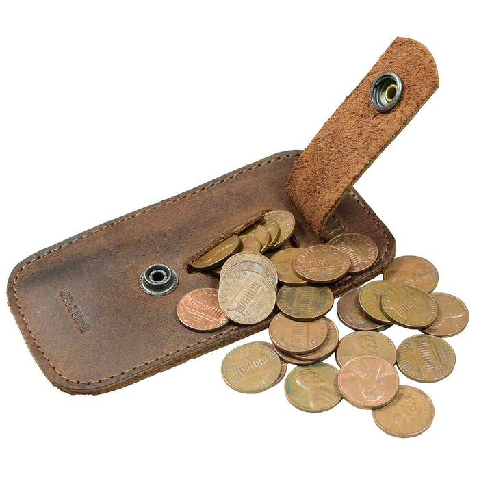 Slim Coin Pouch - Stockyard X 'The Leather Store'