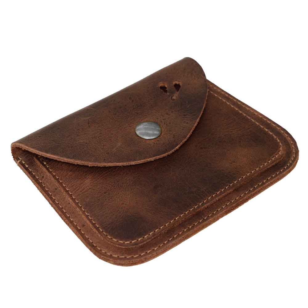 Flower Cut Out Wallet - Stockyard X 'The Leather Store'