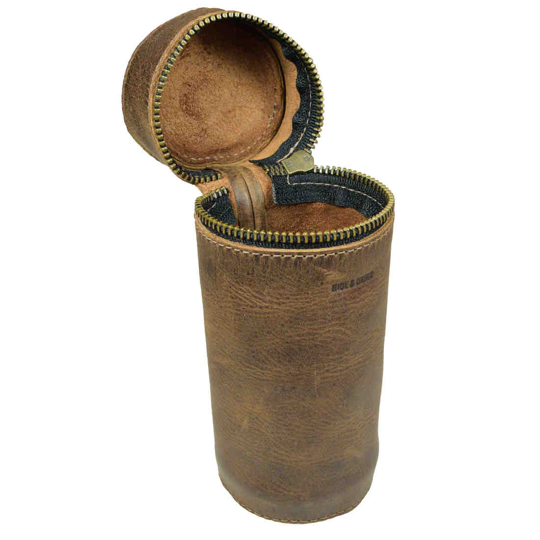 Vertical Cylinder Pencil Case - Stockyard X 'The Leather Store'
