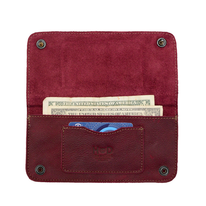 Double Snap Folio Wallet - Stockyard X 'The Leather Store'
