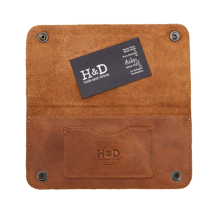 Double Snap Folio Wallet - Stockyard X 'The Leather Store'