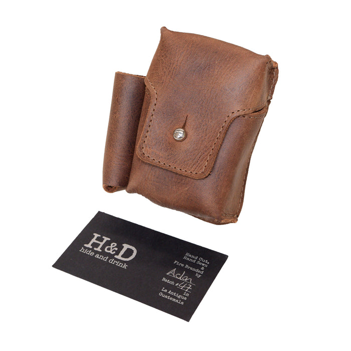 Cigarette Pack & Lighter Cover - Stockyard X 'The Leather Store'