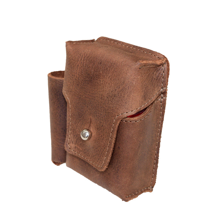 Cigarette Pack & Lighter Cover - Stockyard X 'The Leather Store'