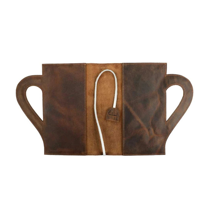 Cup Notebook Cover (5 x 8.25 in), Notebook NOT Included - Stockyard X 'The Leather Store'