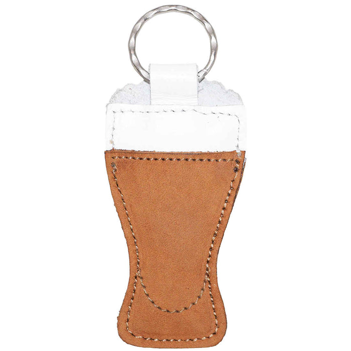 Beer Glass Keychain - Stockyard X 'The Leather Store'