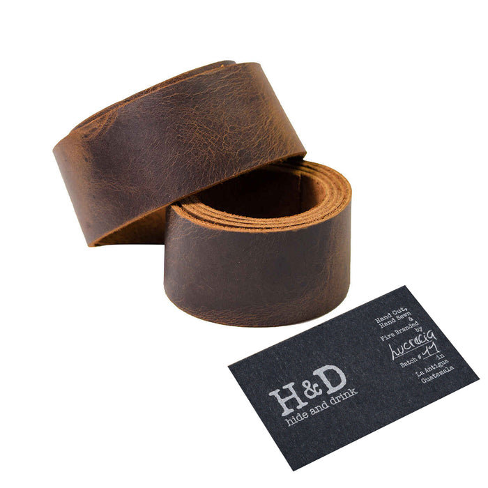 Leather Strap 1.50" Wide, 1.8mm Thick