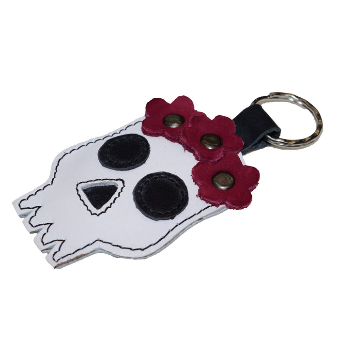 Mexican Skull Keychain