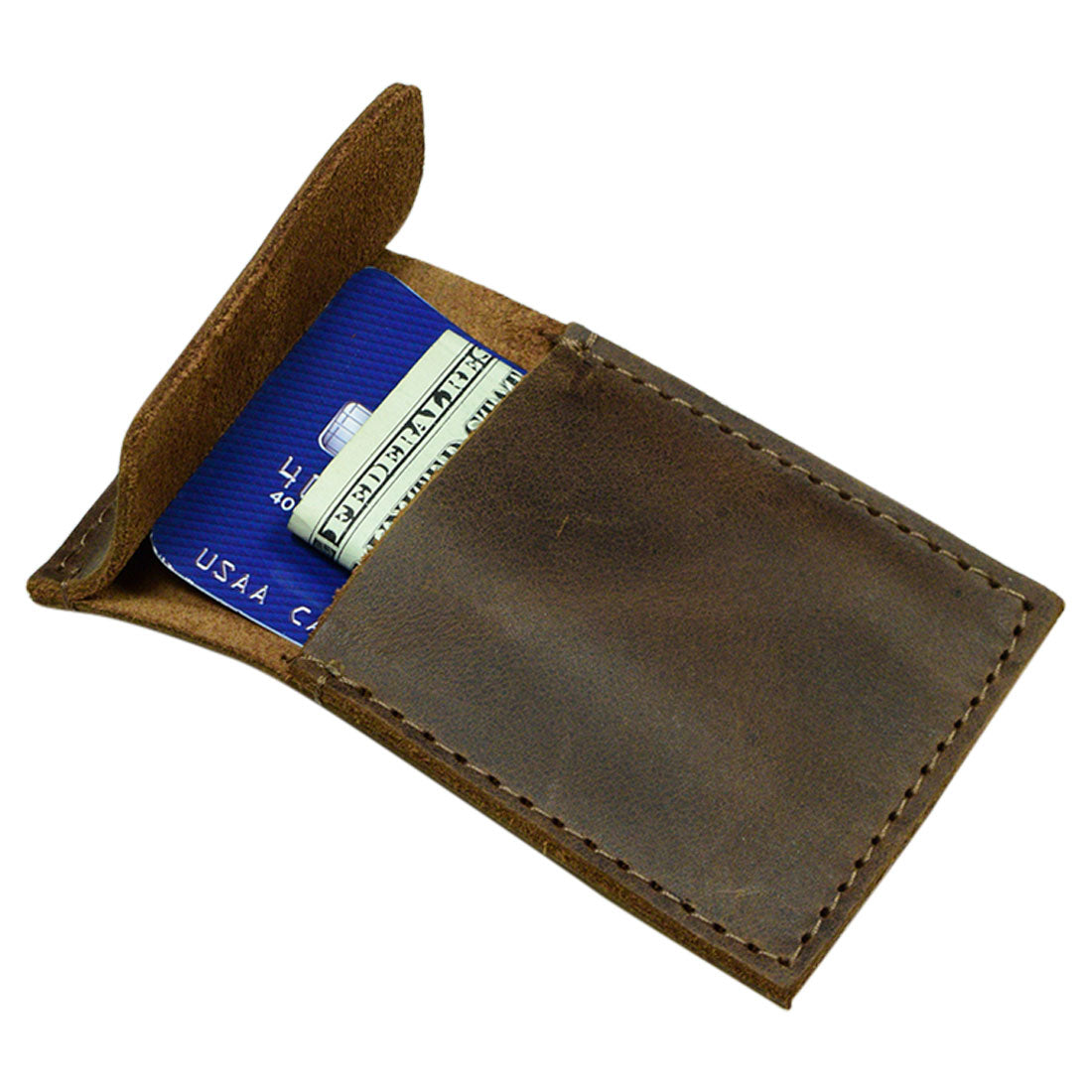 Flap Card Holder - Stockyard X 'The Leather Store'