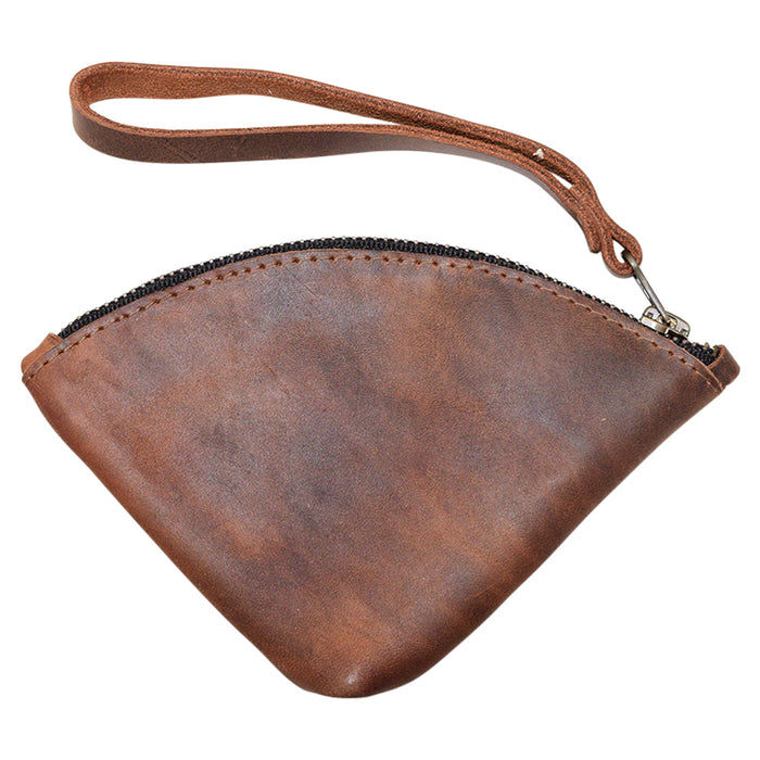 D-Shape Clutch Bag - Stockyard X 'The Leather Store'