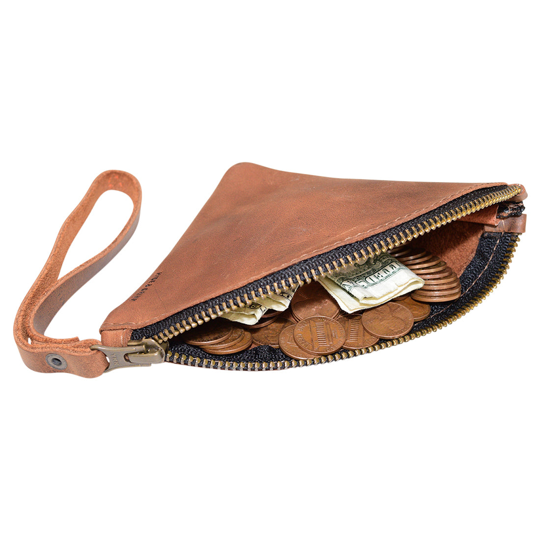 D-Shape Clutch Bag - Stockyard X 'The Leather Store'