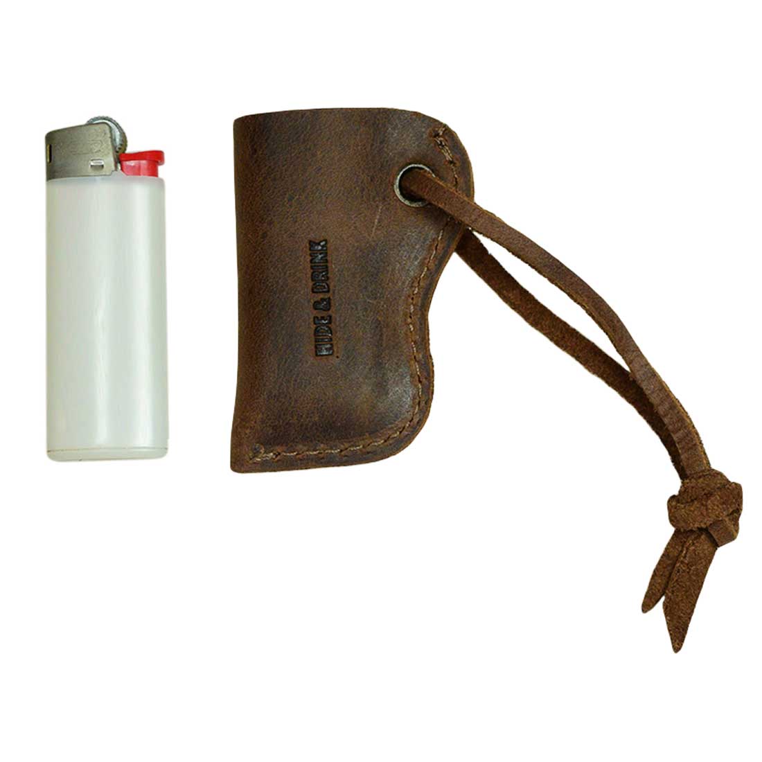 Mini Lighter Sleeve - Stockyard X 'The Leather Store'