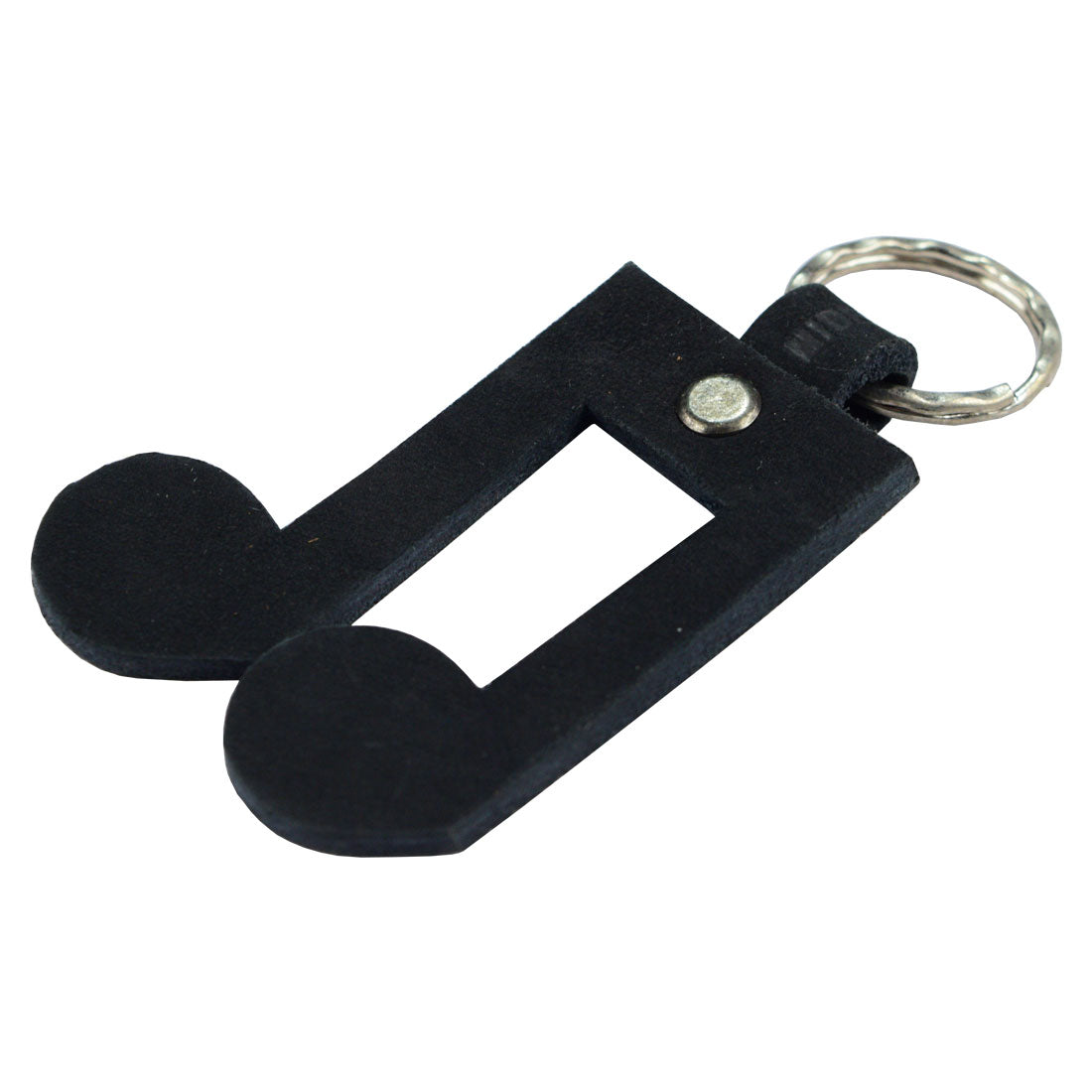 Eighth Notes Keychain - Stockyard X 'The Leather Store'