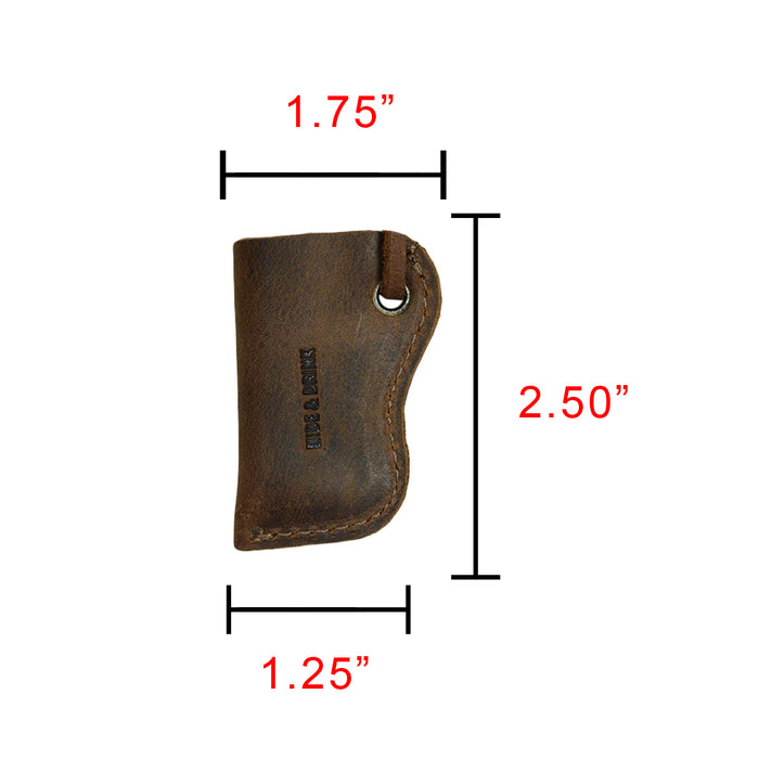 Mini Lighter Sleeve - Stockyard X 'The Leather Store'