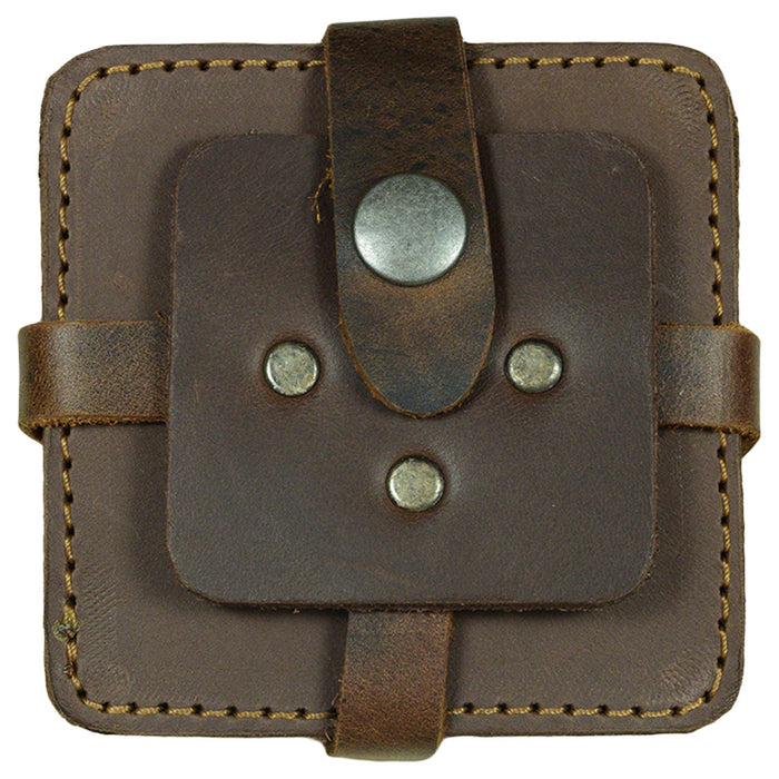 Vintage Squared Coaster (8 pack) - Stockyard X 'The Leather Store'