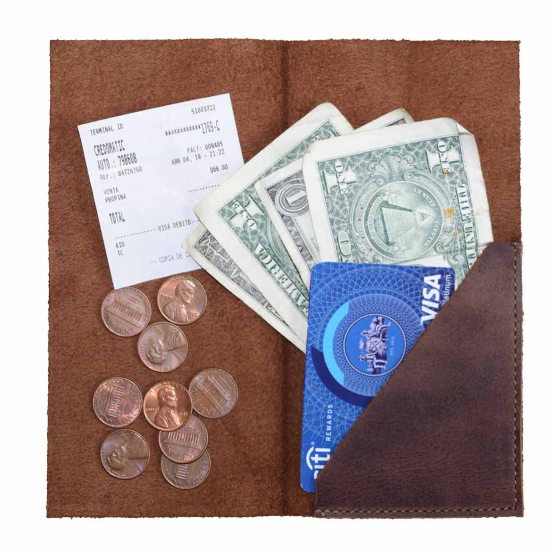 Bifold Check Presenter - Stockyard X 'The Leather Store'