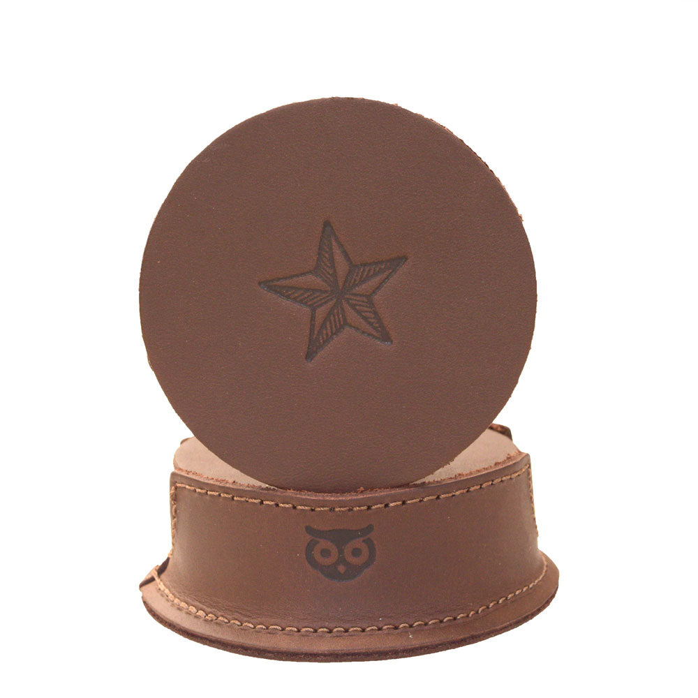 Symbol Coaster (8-Pack) - Stockyard X 'The Leather Store'