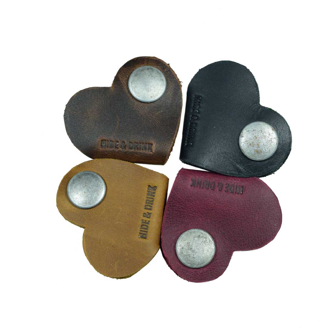 Heart Cord Keeper (2 pack) - Stockyard X 'The Leather Store'