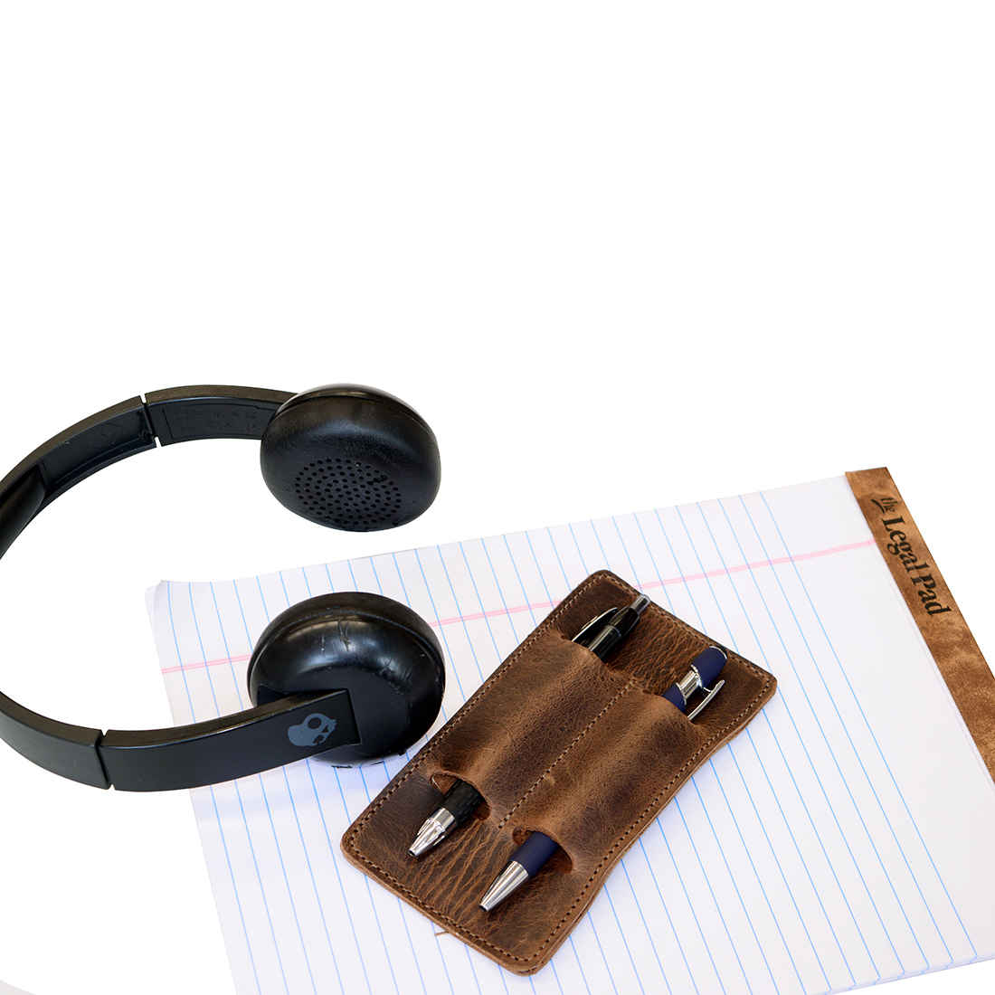 Double Pen Holder - Stockyard X 'The Leather Store'