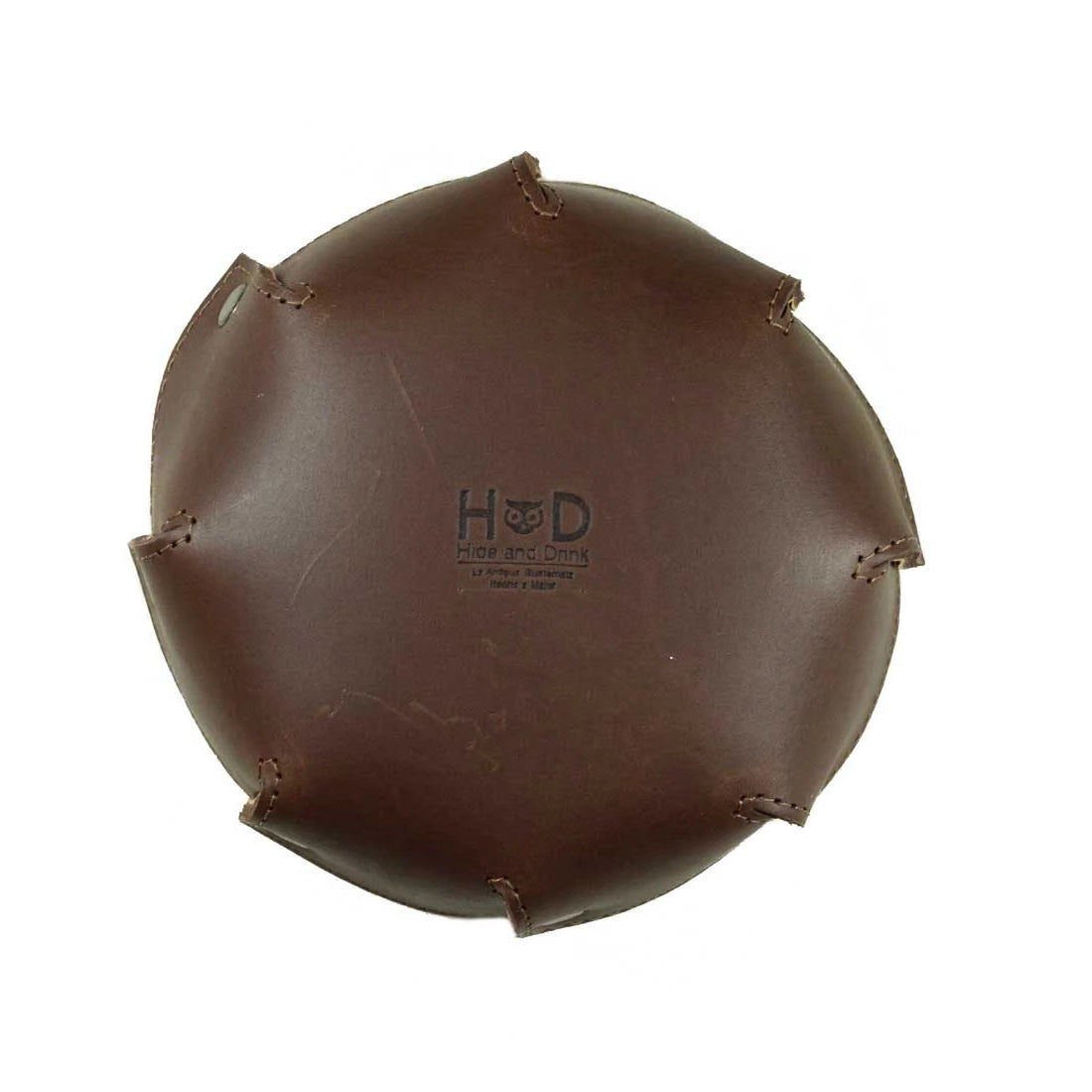 Riveted Circular Valet Tray - Stockyard X 'The Leather Store'