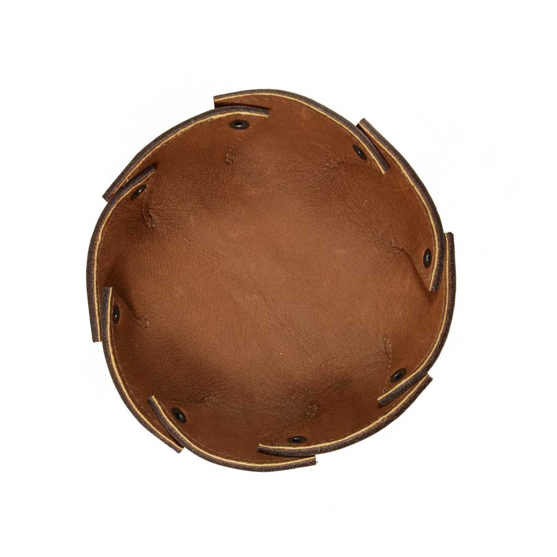 Riveted Circular Valet Tray - Stockyard X 'The Leather Store'
