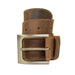 Leather Belt w/Sheepskin (Size 34) - Stockyard X 'The Leather Store'