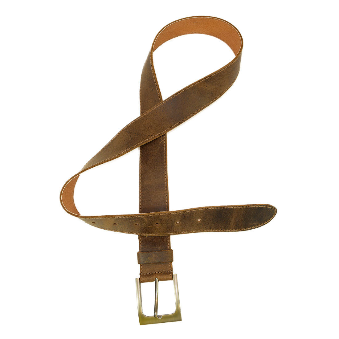 Leather Belt w/Sheepskin (Size 34) - Stockyard X 'The Leather Store'