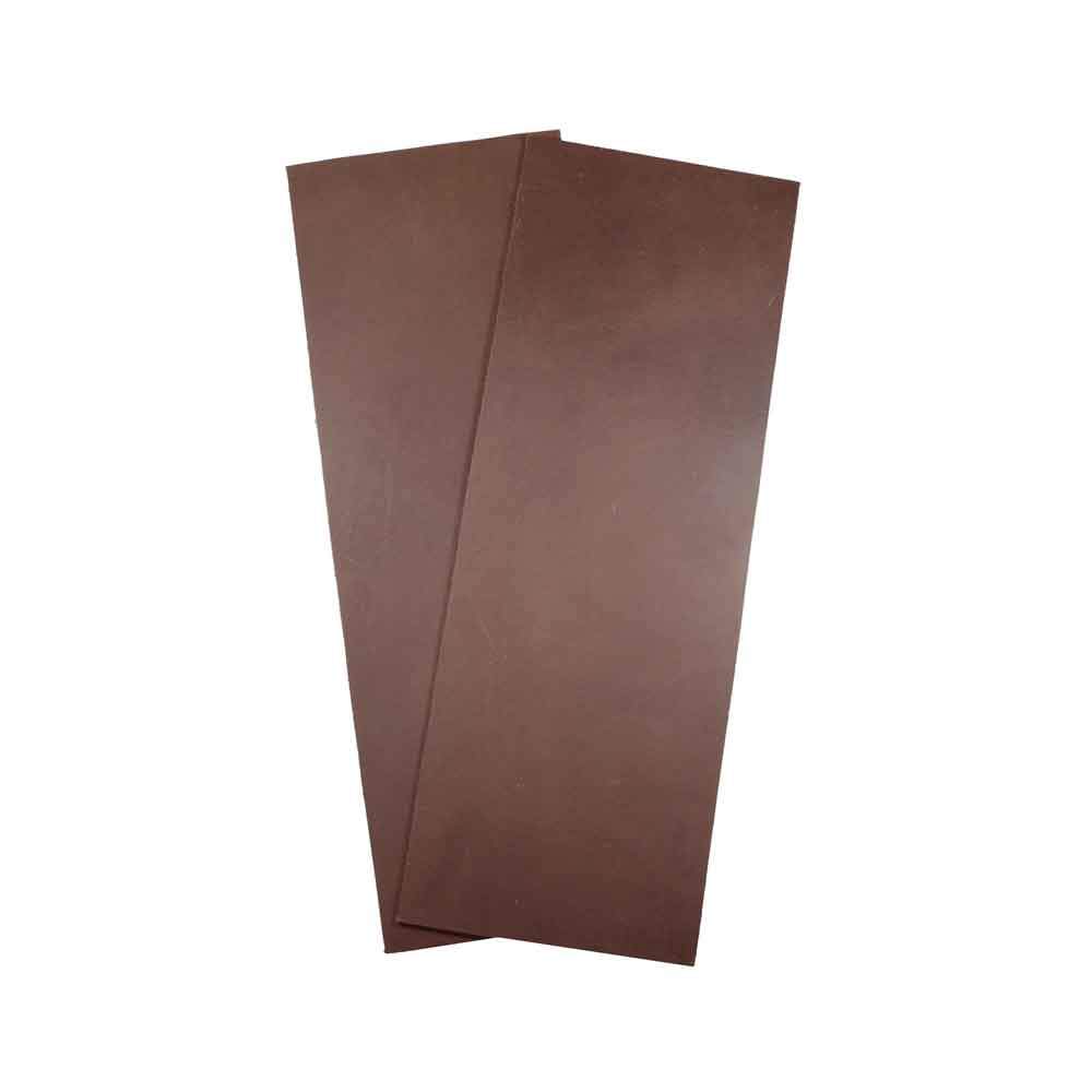 Thick Leather Rectangular Scraps 5 x 14 in. (2 Pack) - Stockyard X 'The Leather Store'