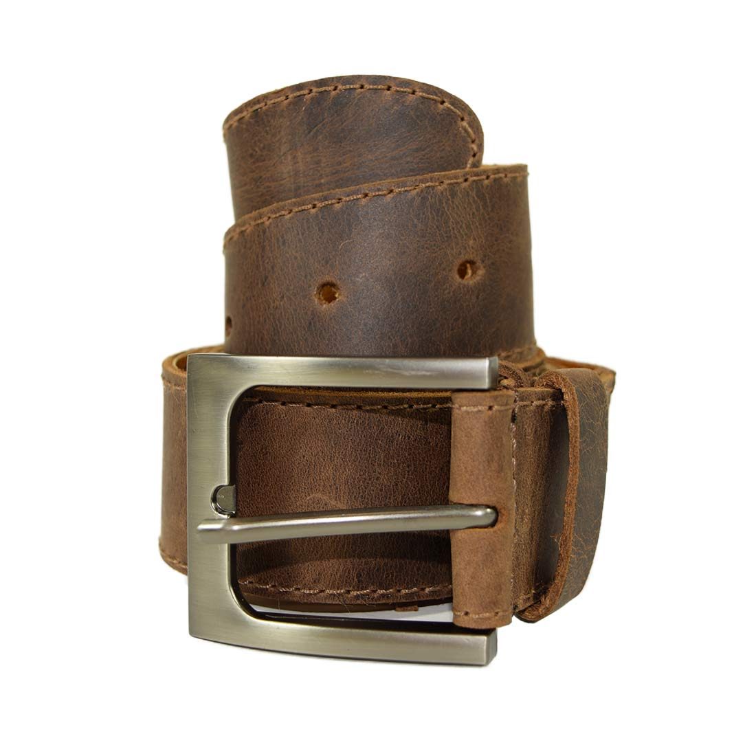 Leather Belt w/Sheepskin (Size 34) - Stockyard X 'The Leather Store'