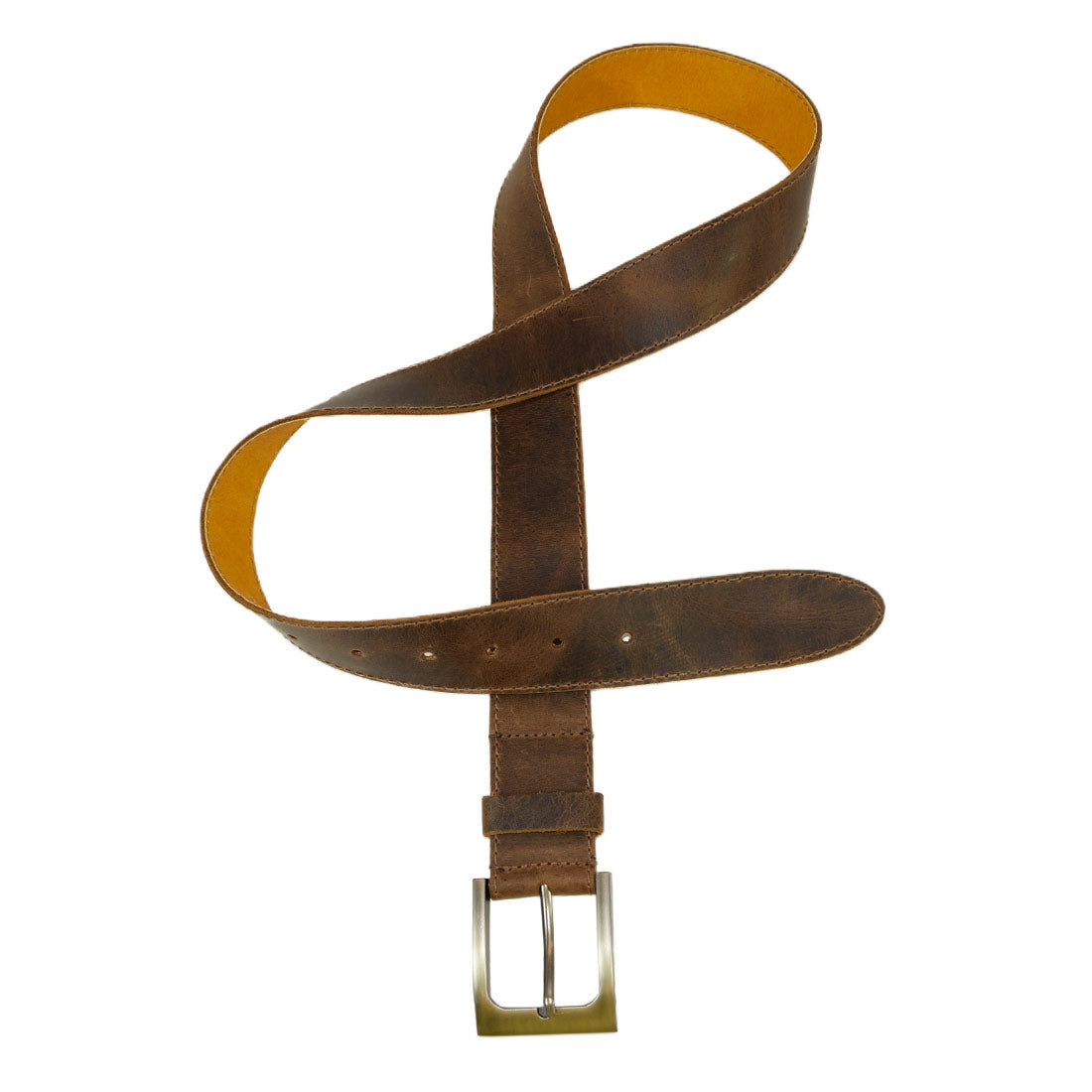 Leather Belt w/Sheepskin (Size 34) - Stockyard X 'The Leather Store'