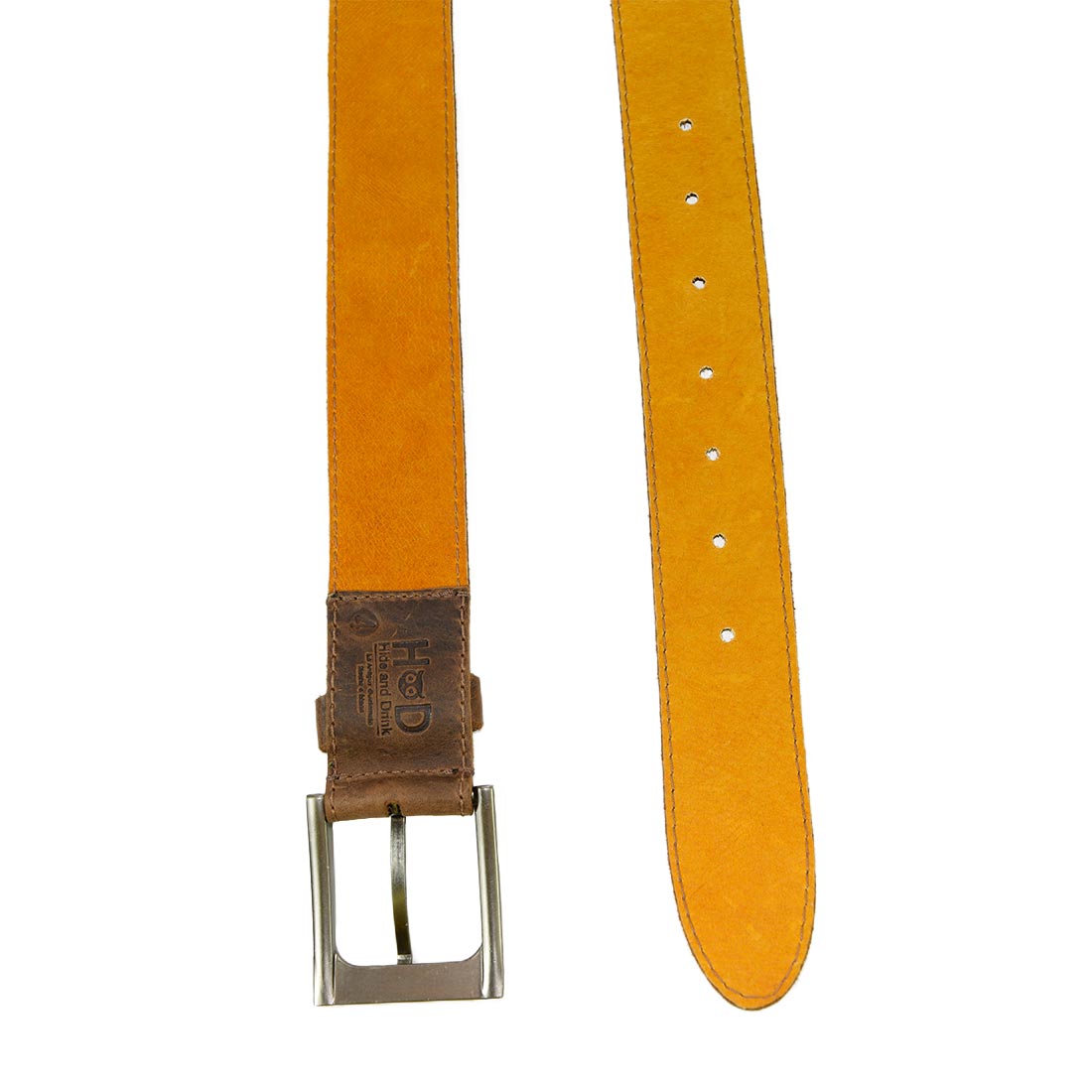 Leather Belt w/Sheepskin (Size 34) - Stockyard X 'The Leather Store'
