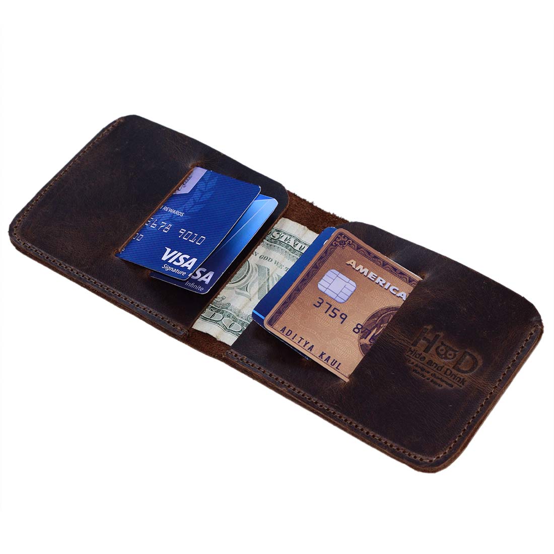 Rounded Bifold Wallet - Stockyard X 'The Leather Store'