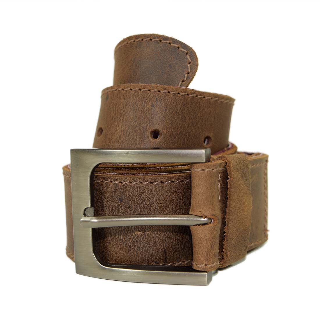 Leather Belt w/Sheepskin (Size 34) - Stockyard X 'The Leather Store'