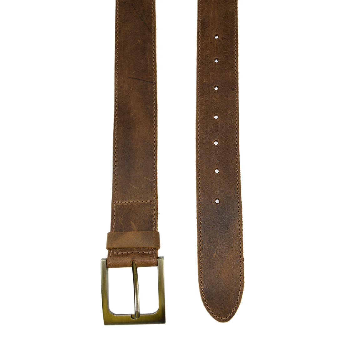 Leather Belt w/Sheepskin (Size 34) - Stockyard X 'The Leather Store'