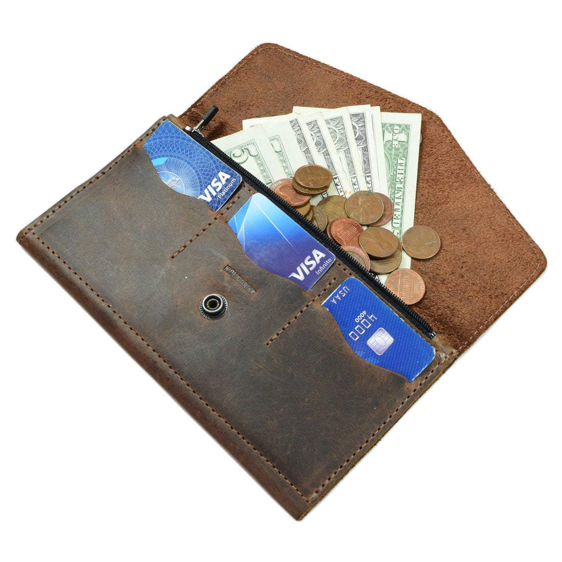 Triple Card Wallet – StockyardX, The Leather Store