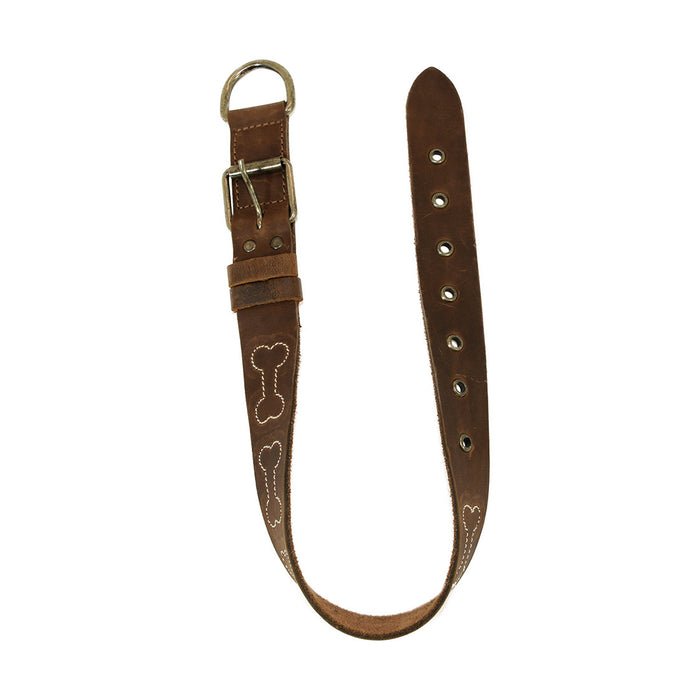 Dog Collar Stitched Designs - Stockyard X 'The Leather Store'